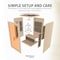 Steamspa 2-Person Carbon FAR Infrared Hemlock Wooden Indoor Sauna Room with LED Touch Control Panel SC-SS0014-GS - alternate 14